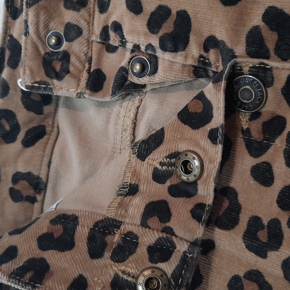 Cheetah Print Corduroy Skirt - Girls Size: 7-8 - Picture 2 of 8